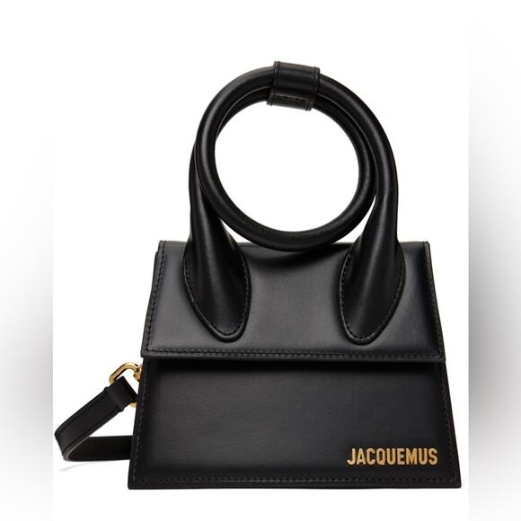Jacquemus the knot Chiquito black bag Retail 1020$ - Picture 1 of 15